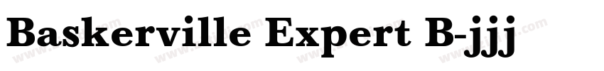 Baskerville Expert B字体转换